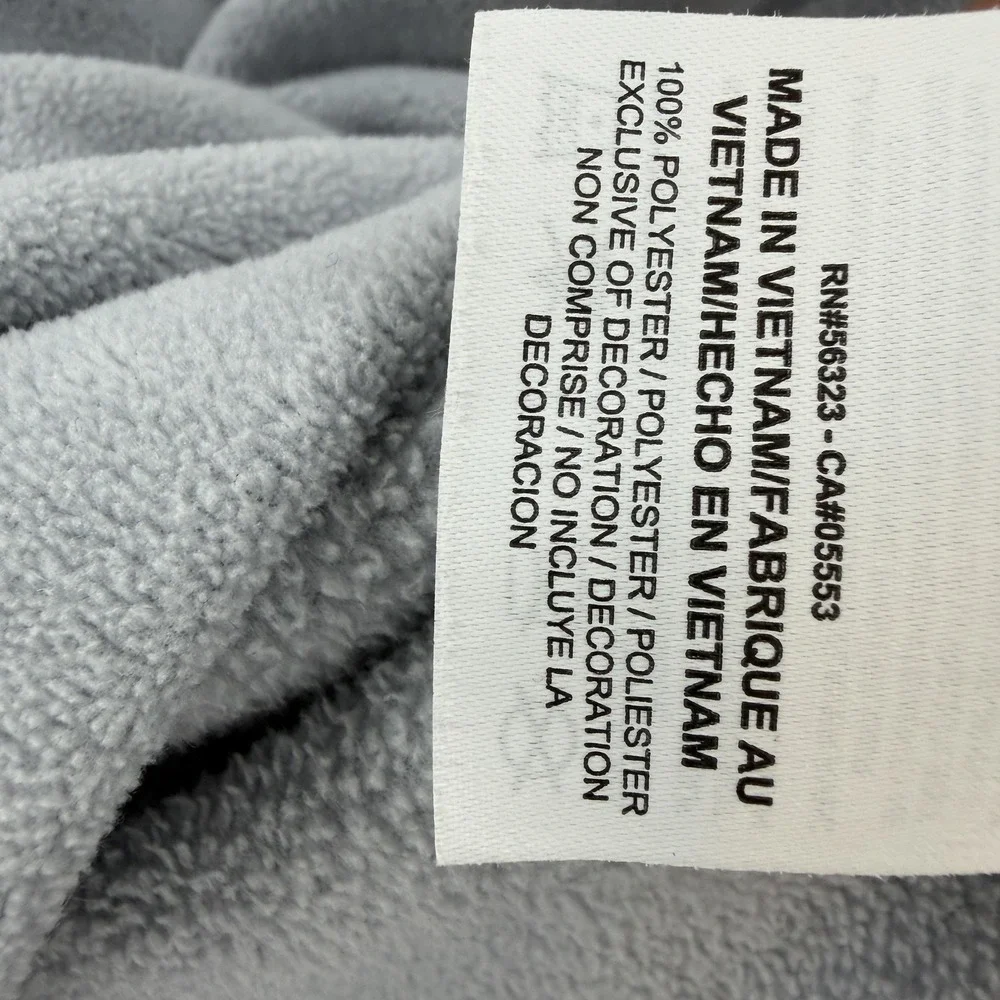 Nike Dri-FIT Pullover Womens XS Gray Fleece Turtleneck Athletic AQ4690-012